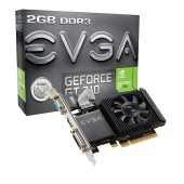 02G-P3-2713-KR | EVGA GeForce GT 710 2GB (Single Slot, Low Profile)