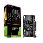 04G-P4-1153-KR | EVGA GeForce GTX 1650 XC, OVERCLOCKED, 2.75 Slot Extreme Cool, 65C Gaming, 04G-P4-1153-KR, 4GB GDDR5