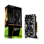 04G-P4-1257-KR | EVGA GeForce GTX 1650 SC ULTRA GDDR6 GAMING, 04G-P4-1257-KR, 4GB GDDR6, Dual Fan, Metal Backplate