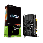 06G-P4-1160-KR | EVGA GeForce GTX 1660 BLACK GAMING, 06G-P4-1160-KR, 6GB GDDR5, Single Fan