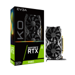 06G-P4-2066-KR | EVGA GeForce RTX 2060 KO GAMING, 06G-P4-2066-KR, 6GB GDDR6, Dual Fans, Metal Backplate