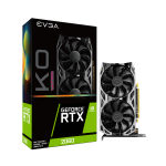 06G-P4-2068-KR | EVGA GeForce RTX 2060 KO ULTRA GAMING, 06G-P4-2068-KR, 6GB GDDR6, Dual Fans, Metal Backplate