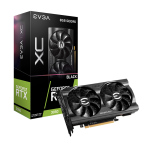 08G-P5-3551-KR | EVGA GeForce RTX 3050 XC BLACK GAMING, 08G-P5-3551-KR, 8GB GDDR6, Dual-Fan