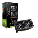 08G-P5-3663-KL | EVGA GeForce RTX 3060 Ti XC GAMING, 08G-P5-3663-KL, 8GB GDDR6, Dual-Fan, Metal Backplate, LHR