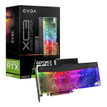 10G-P5-3889-KR | EVGA GeForce RTX 3080 XC3 ULTRA HYDRO COPPER GAMING, 10G-P5-3889-KR, 10GB GDDR6X, ARGB LED, Metal Backplate