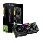 24G-P5-3985-KR | EVGA GeForce RTX 3090 FTW3 GAMING, 24G-P5-3985-KR, 24GB GDDR6X, iCX3 Technology, ARGB LED, Metal Backplate