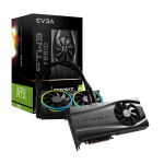 24G-P5-3988-KR | EVGA GeForce RTX 3090 FTW3 ULTRA HYBRID GAMING, 24G-P5-3988-KR, 24GB GDDR6X, ARGB LED, Metal Backplate