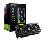 24G-P5-4981-KR | EVGA GeForce RTX 3090 Ti FTW3 BLACK GAMING, 24G-P5-4981-KR, 24GB GDDR6X, iCX3, ARGB LED, Backplate, Free eLeash