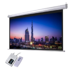 I-VIEW-180x180cms | I-View Electrical 180x180cms Projector Screen with Remote Control