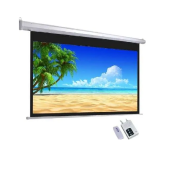 IVIEW-150-INCH | I-VIEW Electrical Projector Screen 300x225cms (150″Digonal) with Remote Control